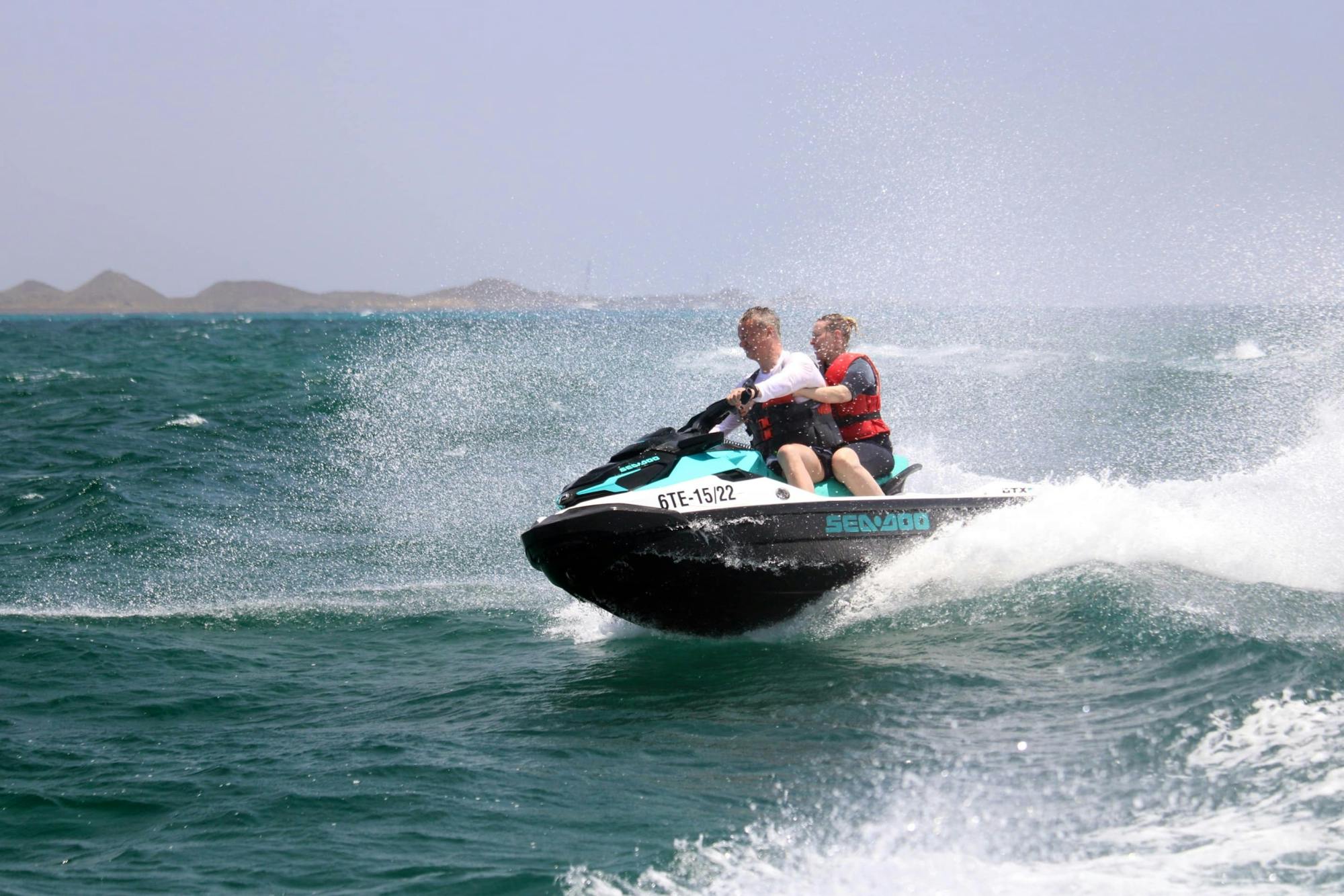 Small group guided jet-ski  tour in Fuerteventura