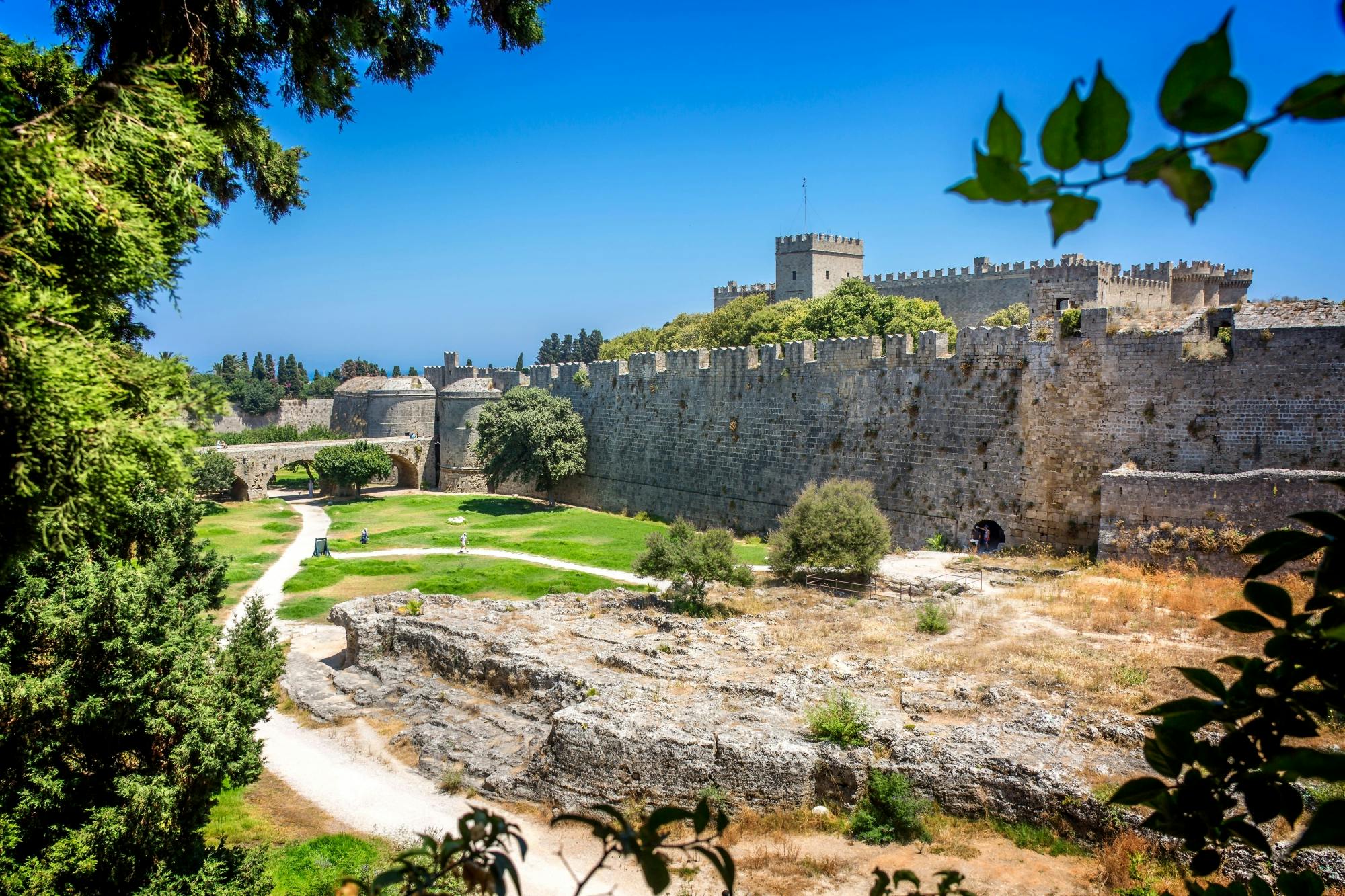 Visite des points forts de l'Acropole de Lindos et de la vieille ville de Rhodes