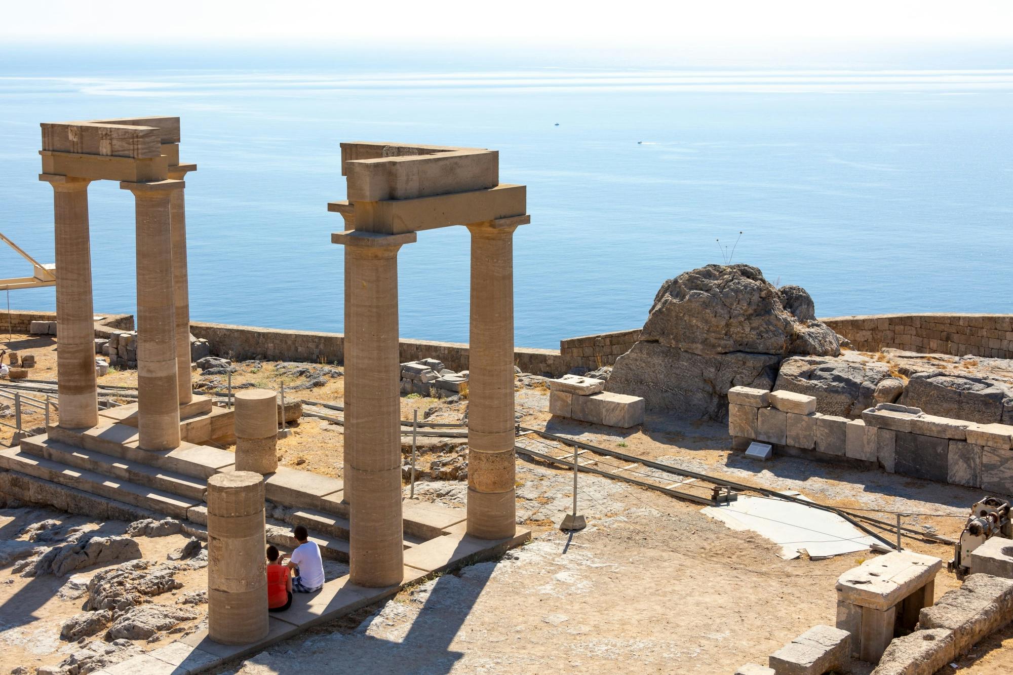 Lindos Acropolis & Rhodes Old Town Highlights Tour