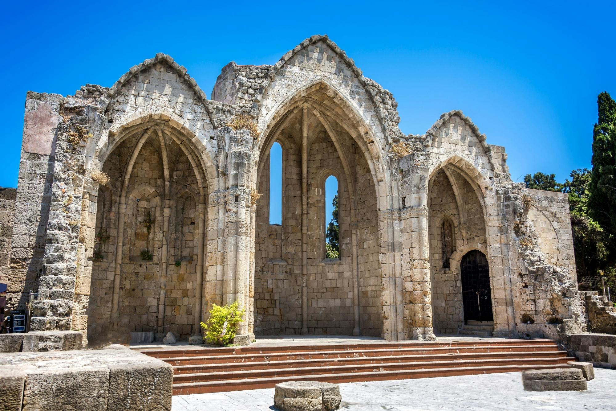 Lindos Acropolis & Rhodes Old Town Highlights Tour