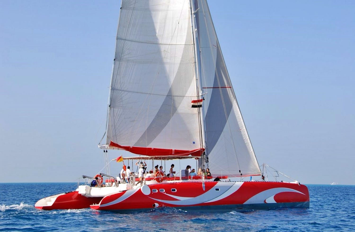 Half-day catamaran sailing trip from Hurghada