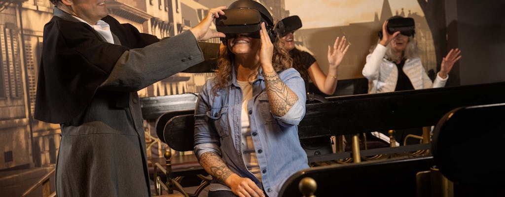 Ticket für eine VR-Reise durch Frankfurt im 19. Jahrhundert auf Deutsch