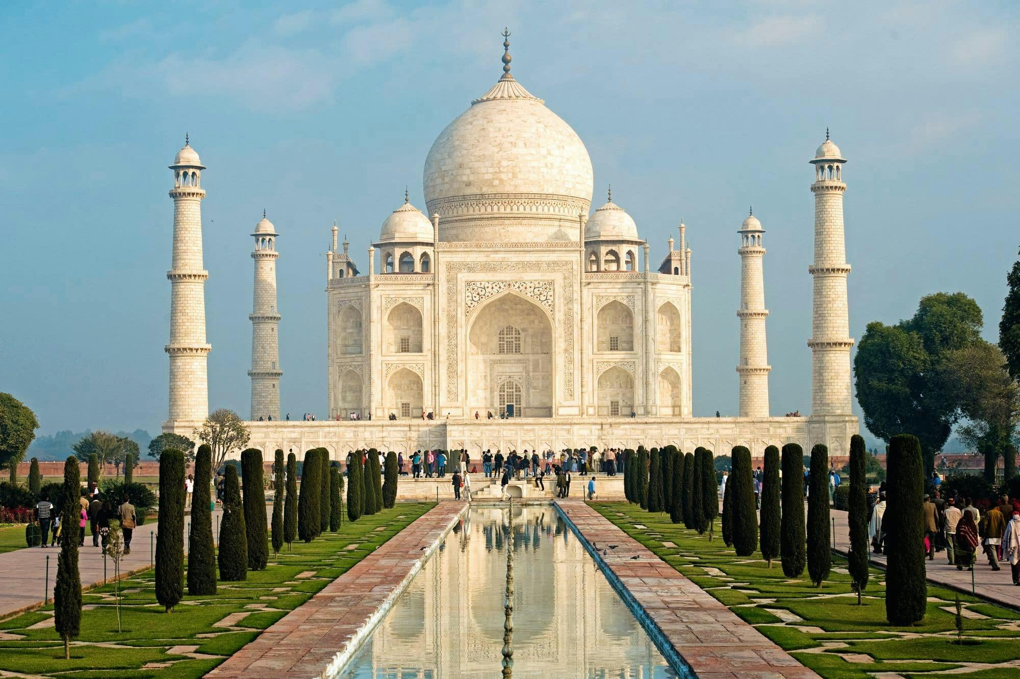 Excursão privada de três dias ao Taj Mahal saindo de Goa