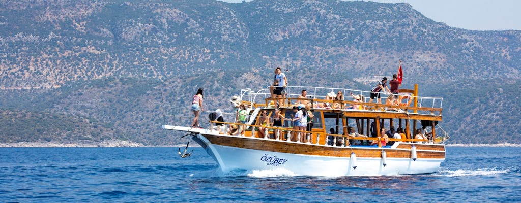 Journée d'excursion à Kekova, Myra, St Nicolas et balade en bateau