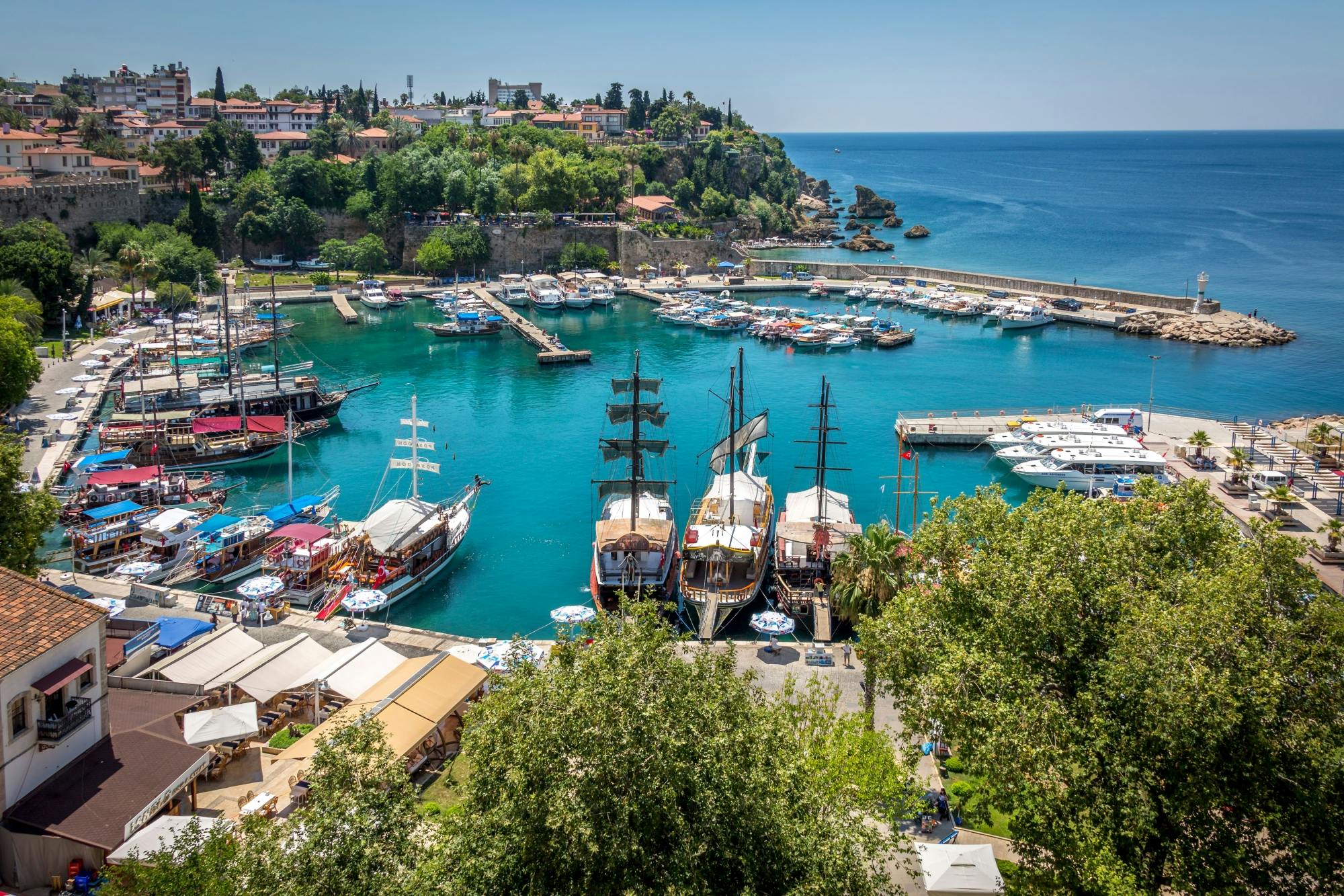 Visite de la vieille ville d'Antalya avec les chutes de Karpuzkaldiran