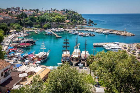 Visite de la vieille ville d'Antalya avec les chutes de Karpuzkaldiran