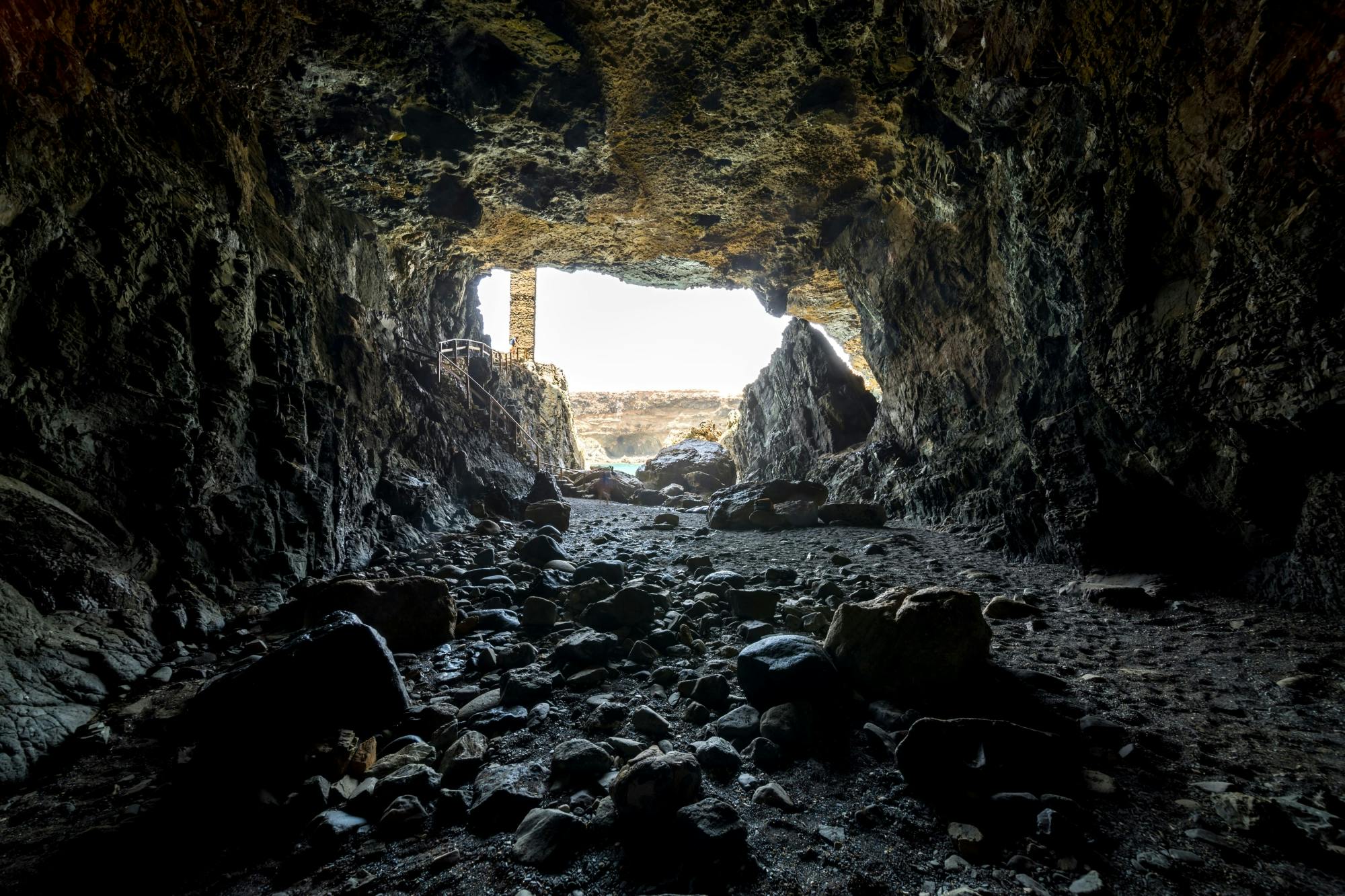 Fuerteventura villages, caves and farm tour with lunch from Lanzarote