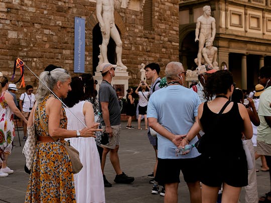 Florence Guided Walking Tour and Uffizi