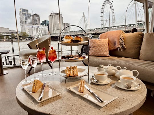 Afternoon tea experience at Clipper Lounge EMB London