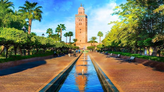 Excursion d'une journée d'Agadir à Marrakech avec visite guidée à pied