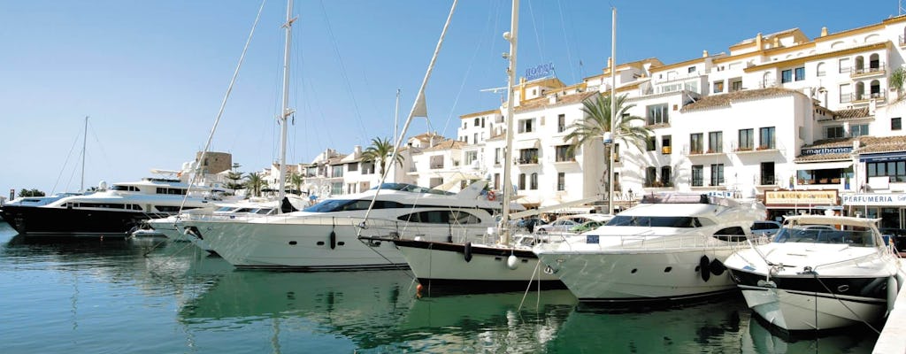 Tour di mezza giornata di Marbella e del Golden Mile con visita di Puerto Banus