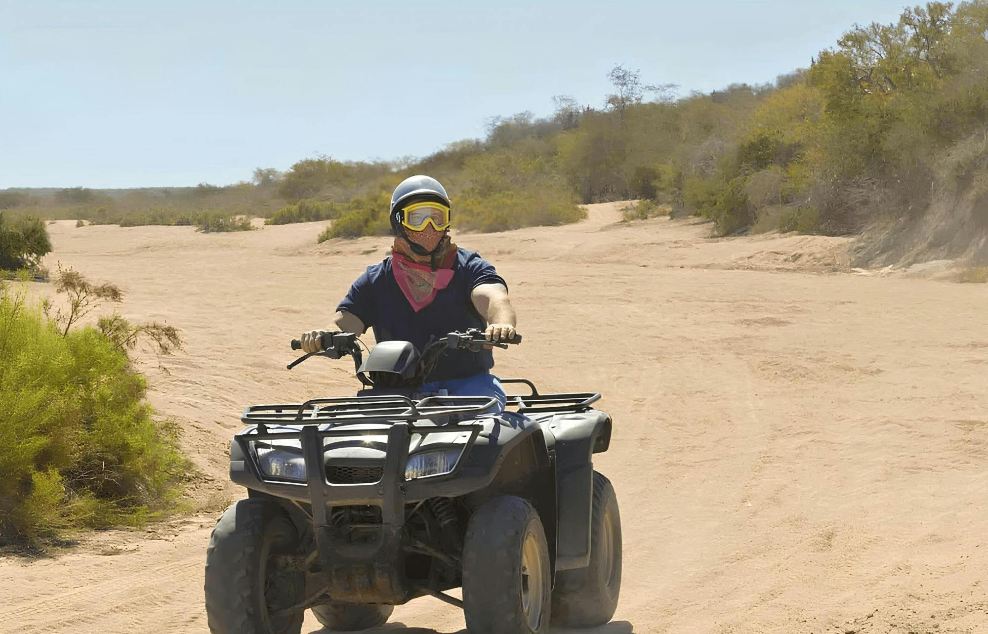 Aventura de quadriciclo pelas florestas e dunas em Agadir