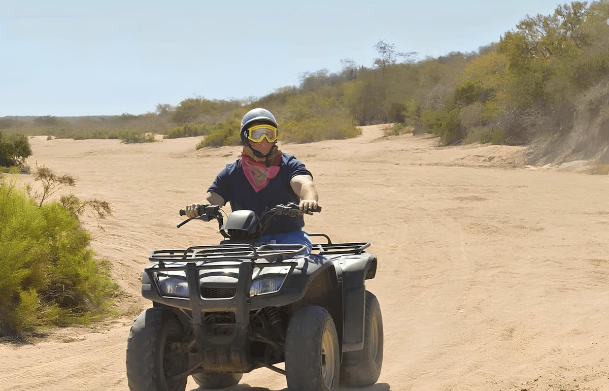 Quad-fietsavontuur door bossen en duinen in Agadir