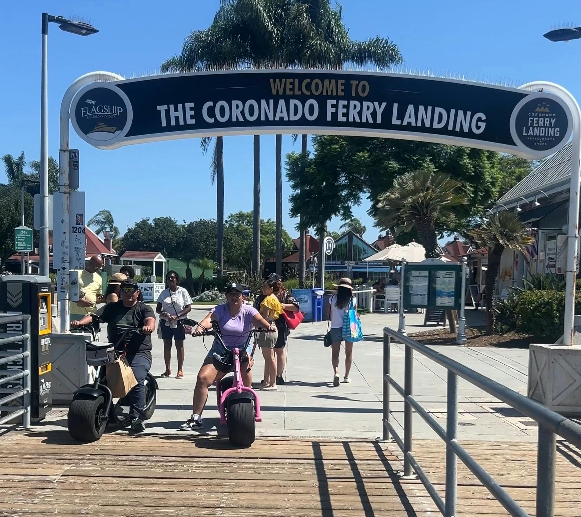 Passeio de scooter elétrico de 3 horas na Ilha Coronado