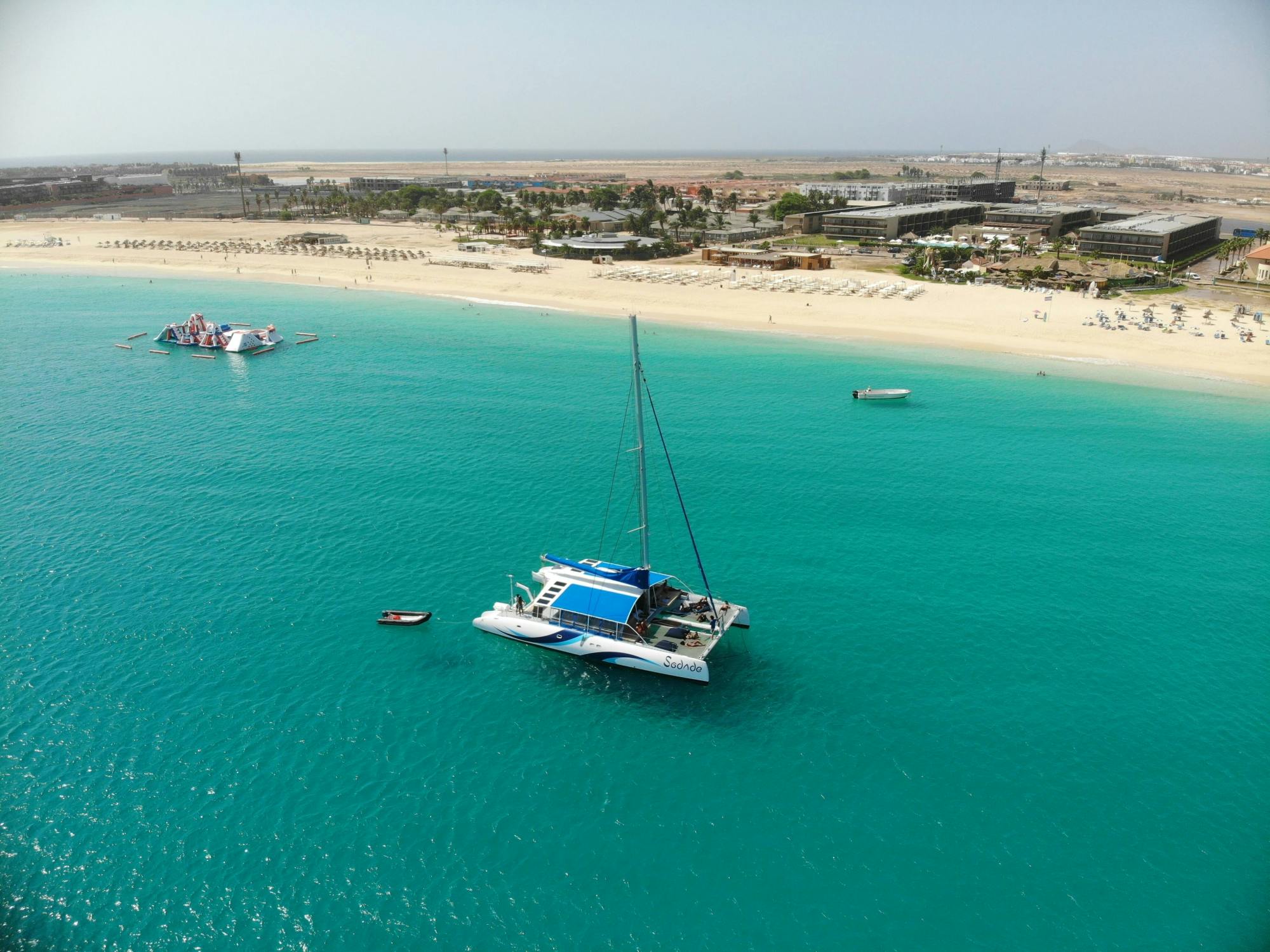 Sal Island Catamaran Cruise with All-inclusive Drinks and Snacks