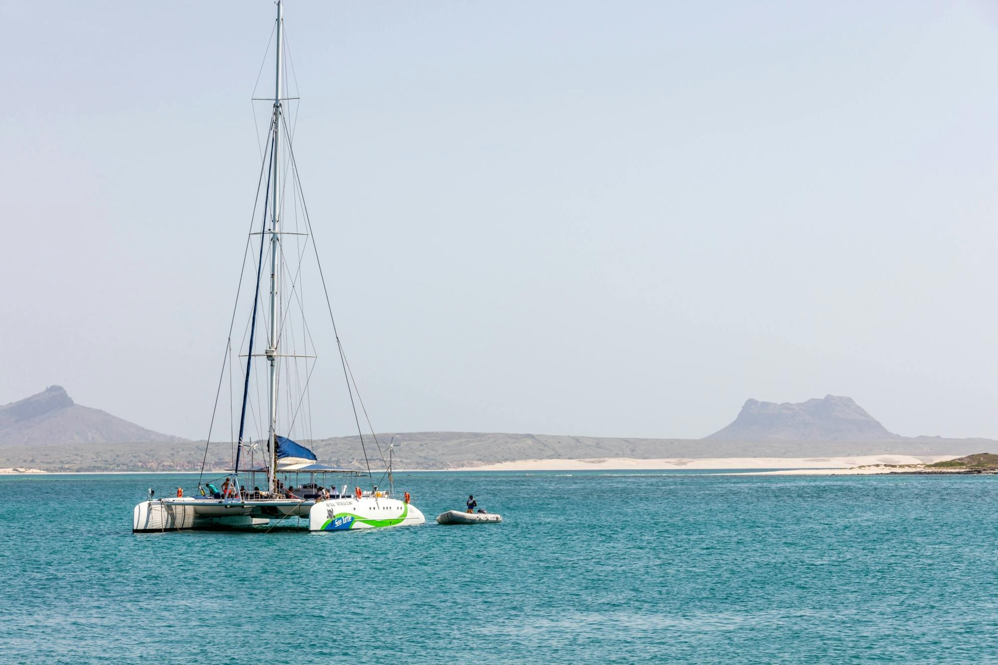 Sal Island all-inclusive adults-only catamaran cruise