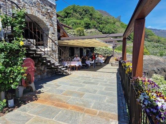 Degustación de vinos en el Lago de Como