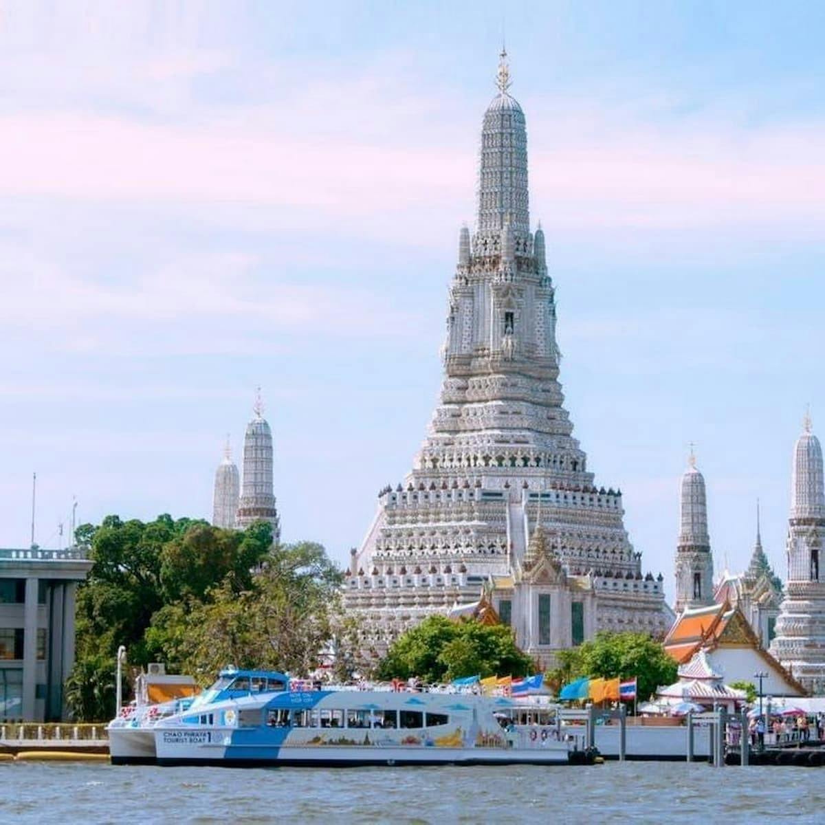 24-uurs Chao Phraya River Pass met 16+ voordelen in Bangkok