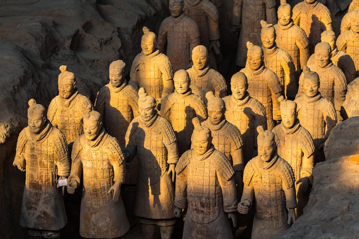Private Hochgeschwindigkeitszugfahrt zu den Terrakotta-Kriegern von Xi'an ab Peking