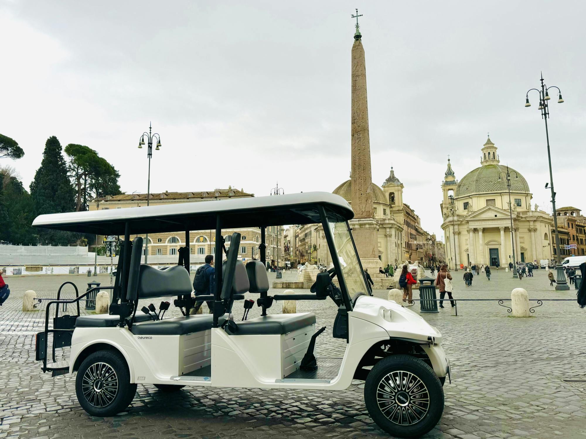 3-hour guided golf cart tour in Rome