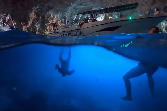 Private Boat tour of Kotor Bay with swim stop at Blue Cave