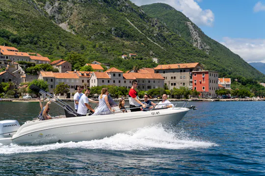 Fully customizable Boat tour of Kotor Bay