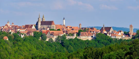 Excursion d'une journée sur la route romantique vers Rothenburg et Harburg