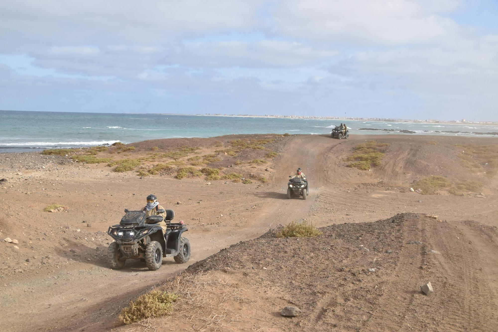 Quad bike desert adventure in Sal