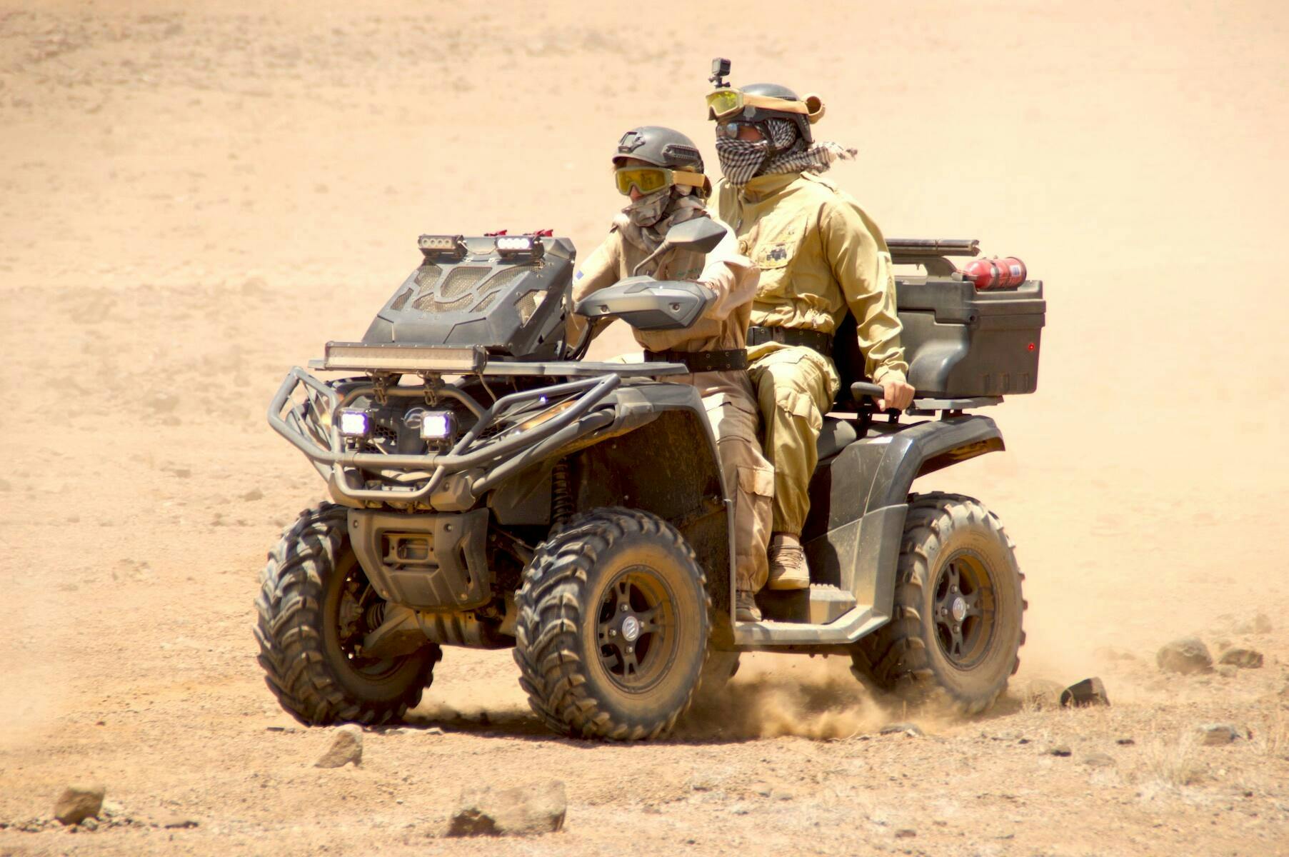 Quad bike desert adventure in Sal