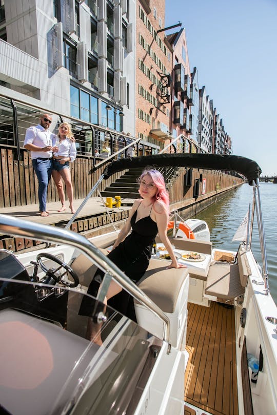 Cruzeiro de barco do centro histórico de Gdańsk até a Marina de Sopot