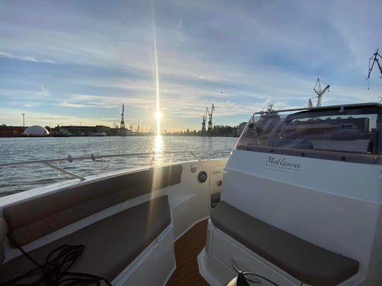 Sunset Cruise in Gdansk With A Glass Of Wine