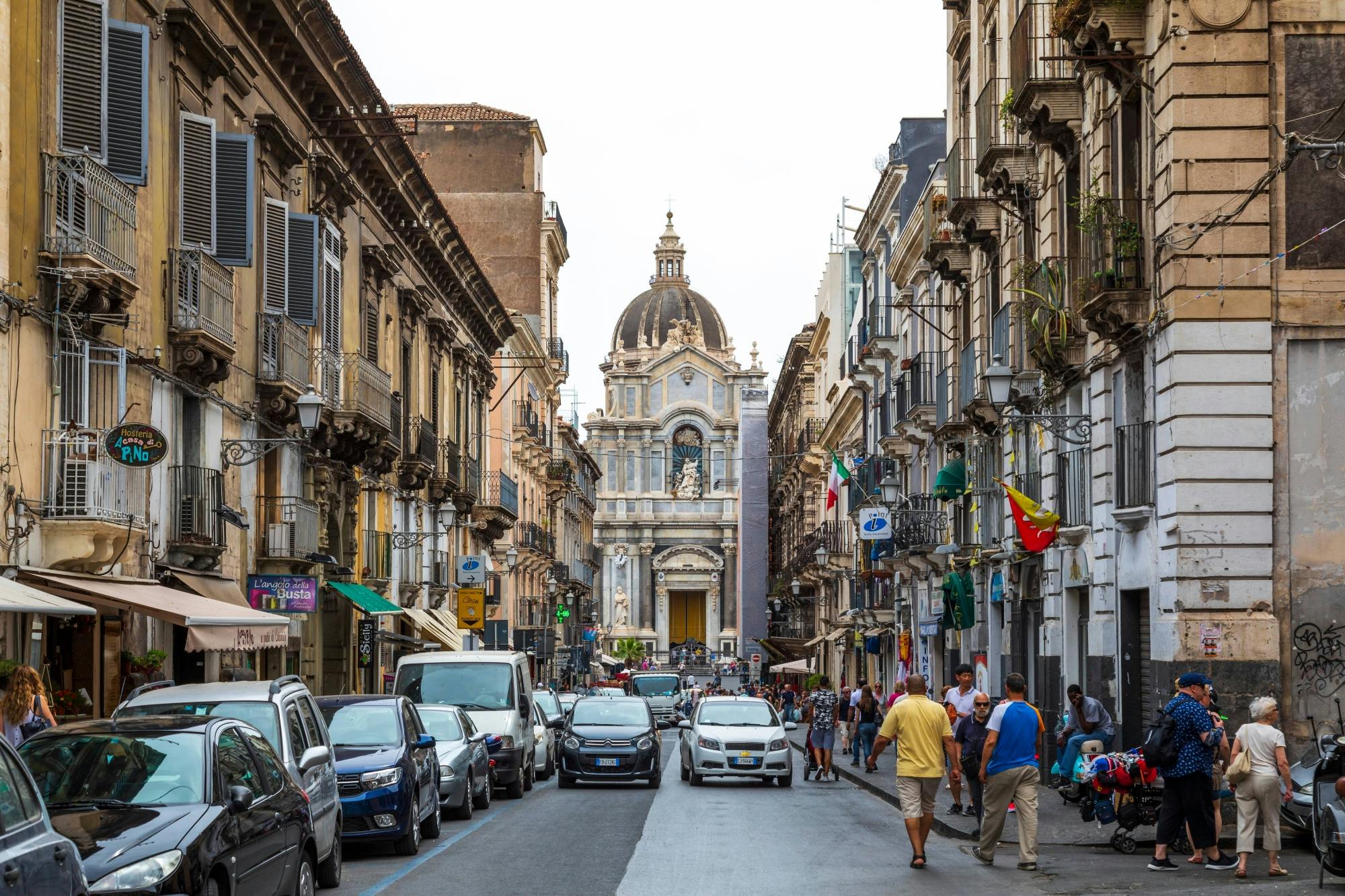 Catania highlights half-day tour from Taormina