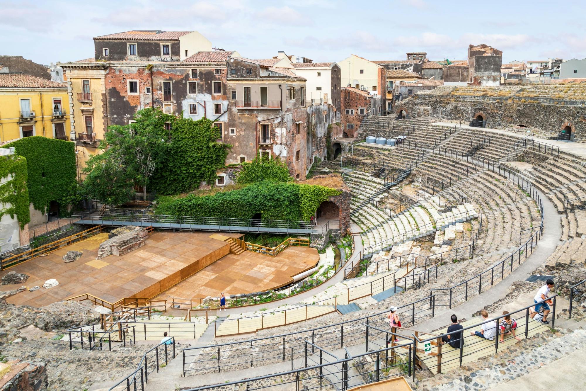 Catania highlights half-day tour from Taormina