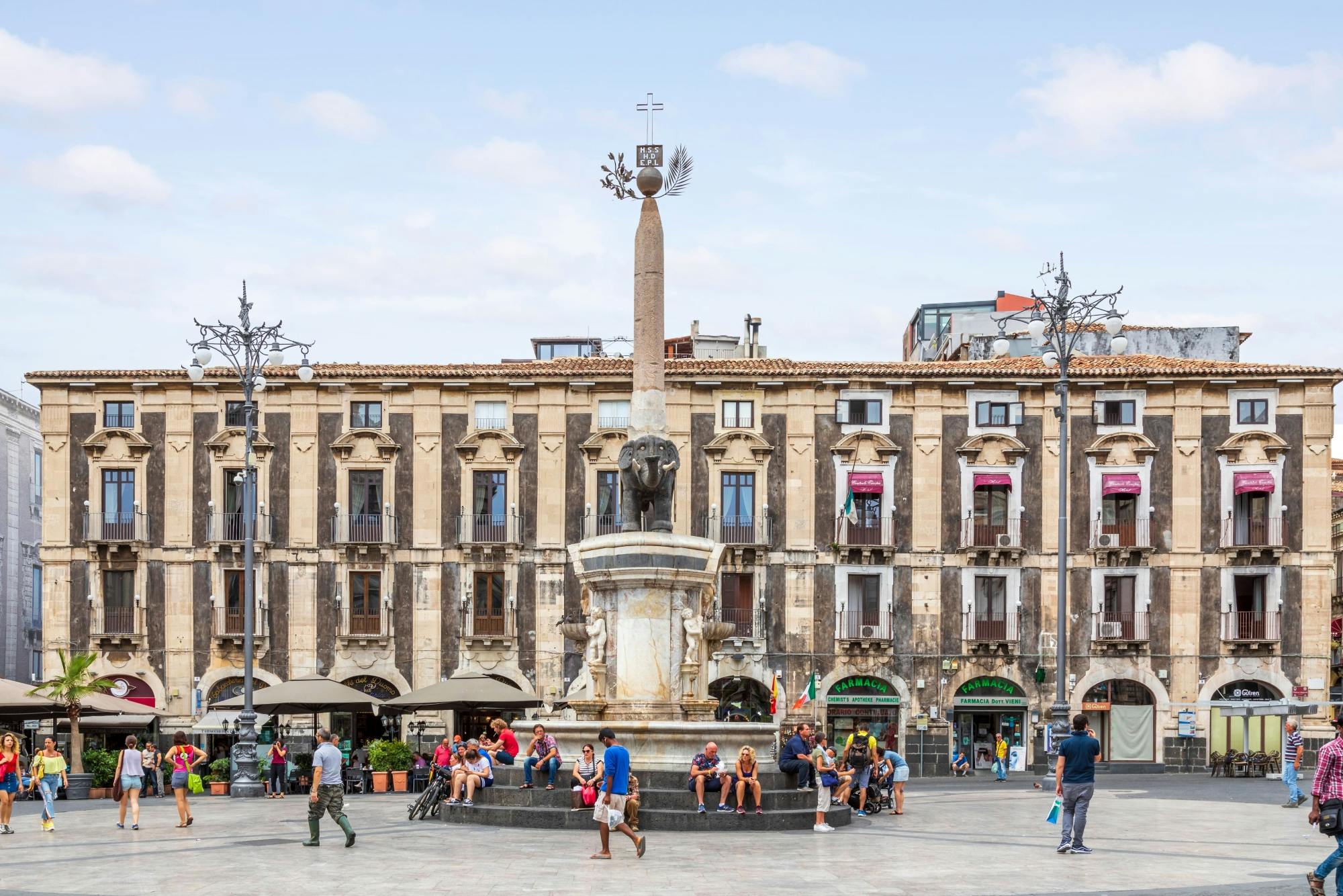 Catania highlights half-day tour from Taormina