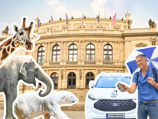 Transfer to Prague Zoo with audio guide