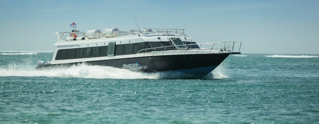 Snelle boot ticket van Serangan naar Nusa Penida met transfer door BWS