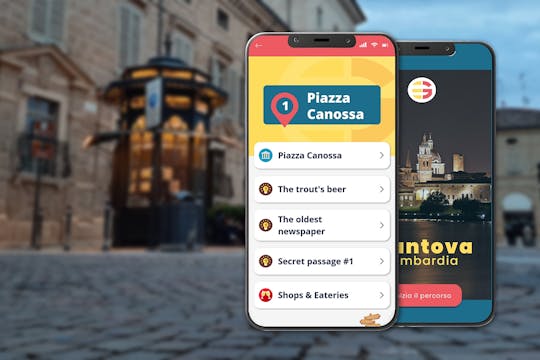 Búsqueda del tesoro autoguiada y recorrido a pie por Mantua