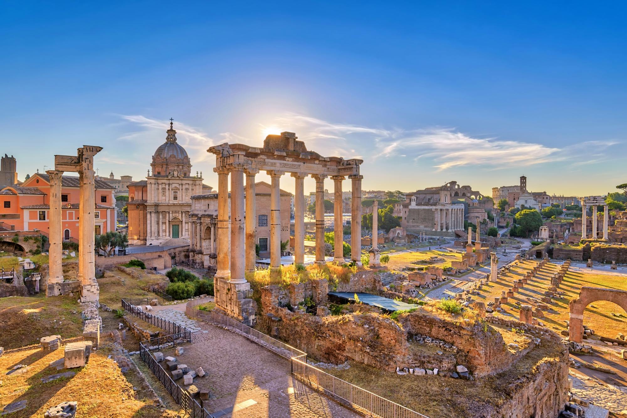 Rome Sightseeing met Hop-On Hop-Off Tour vanuit Civitavecchia