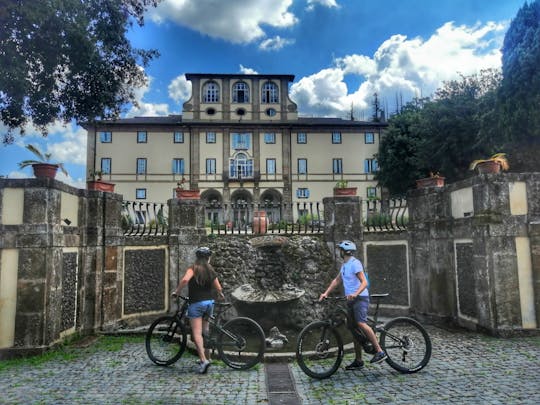 Geführte E-Bike-Tour durch Frascati ab Rom