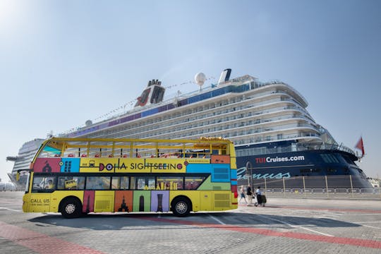 24-stündige Hop-on-Hop-off-Bustour durch Doha