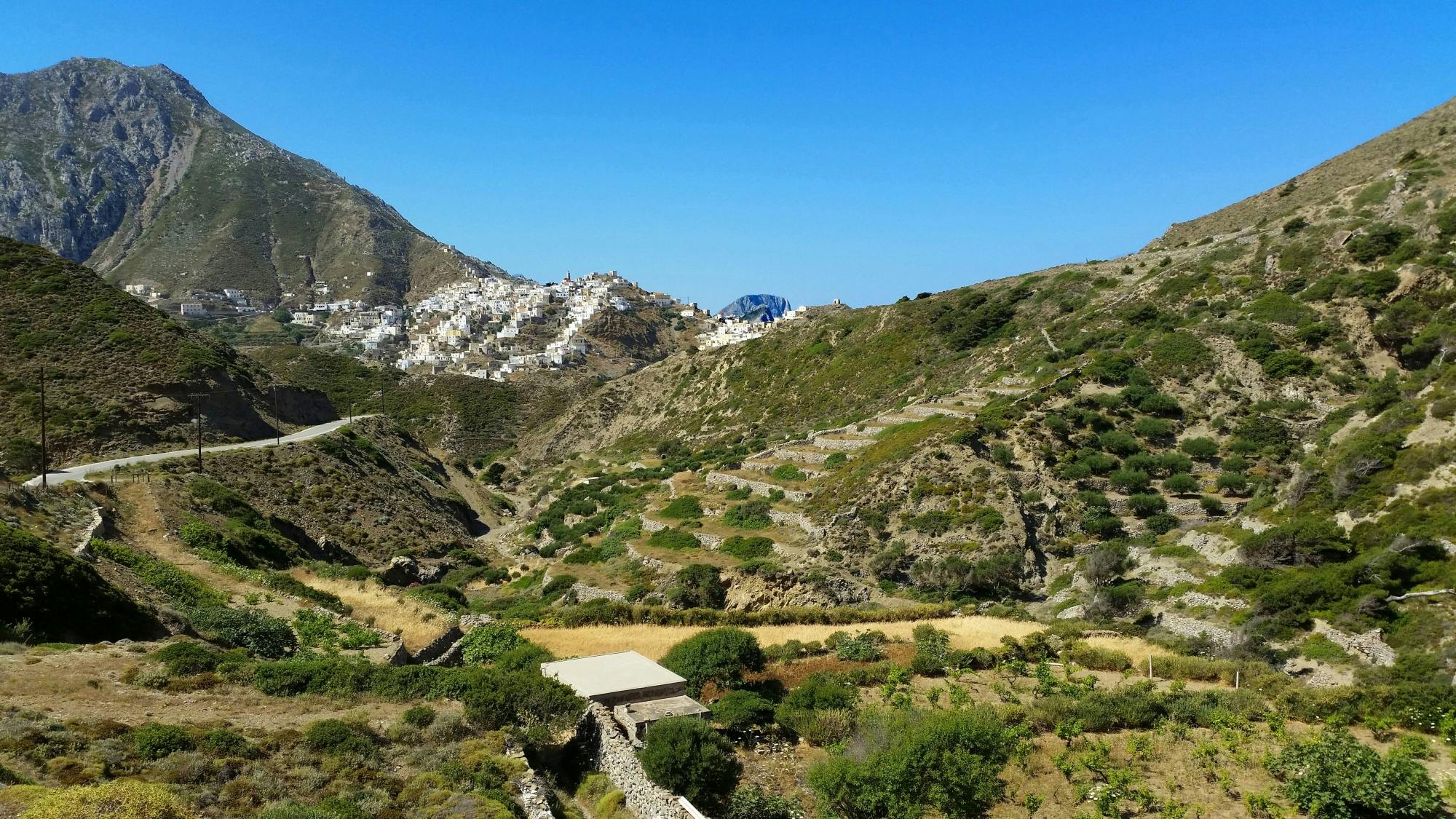 Karpathos east coast boat trip and Olympos village without transport