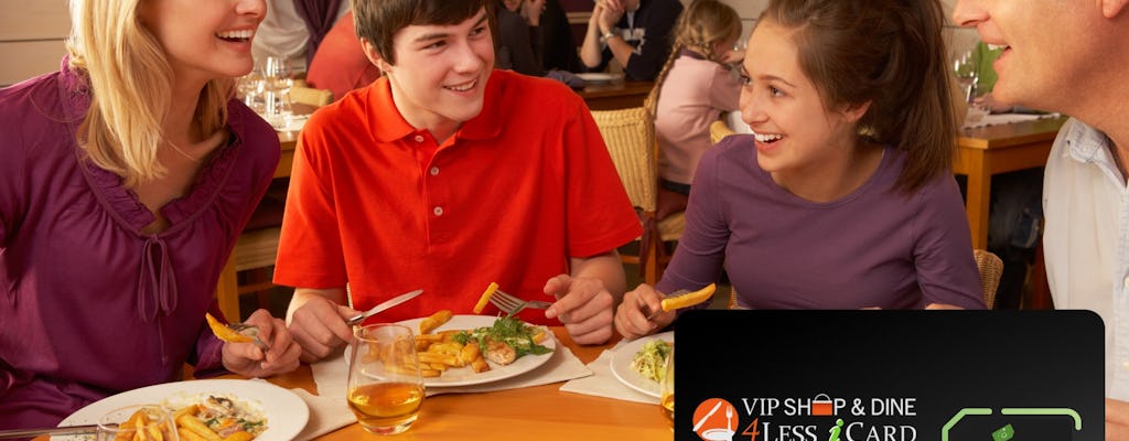 VIP Shop & Dine 4Less Card Orlando