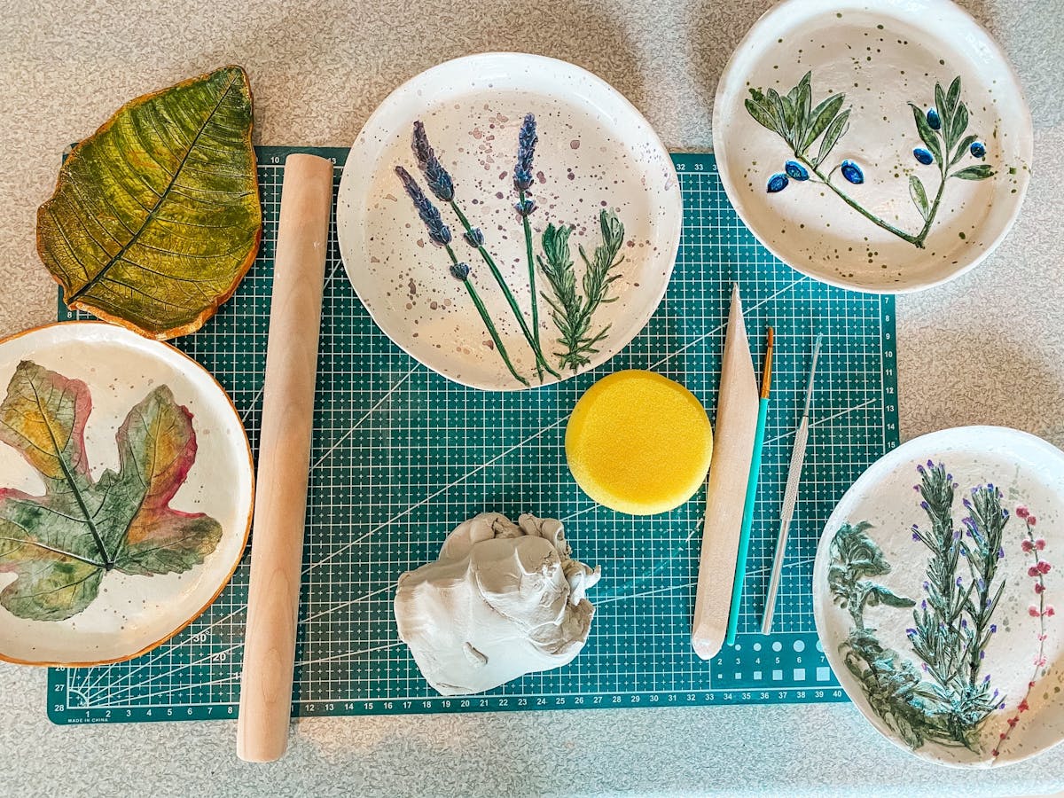Workshop botanische klei bij Pini Volada in Karpathos