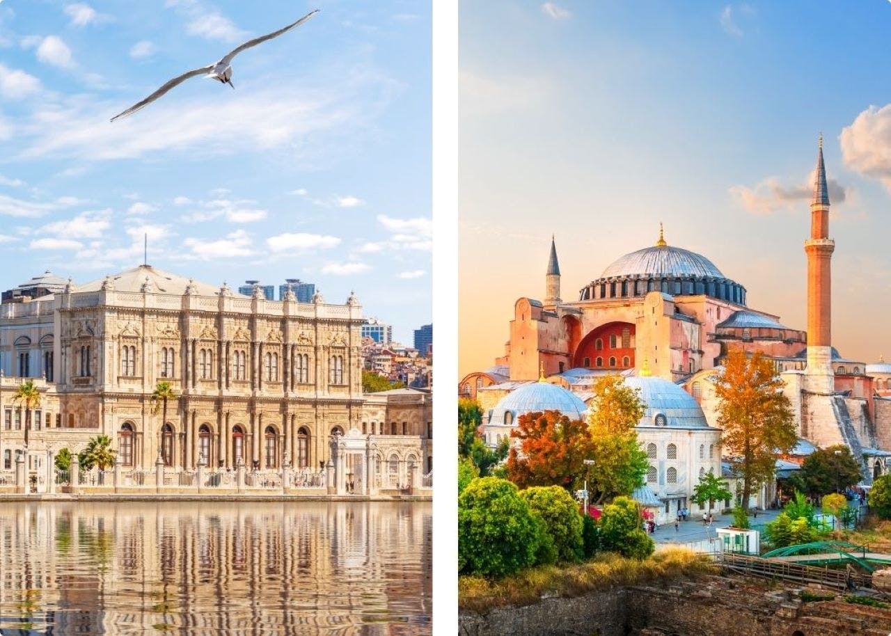 Hagia Sophia Museum and Dolmabahce Palace Skip-the-Line Ticket