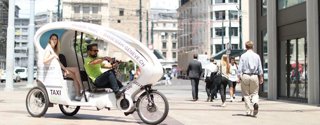 Hoogtepunten van Genève per taxifiets