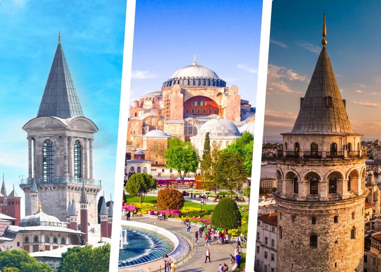 Topkapi Palace, Hagia Sophia Museum and Galata Tower Fast-Track Ticket