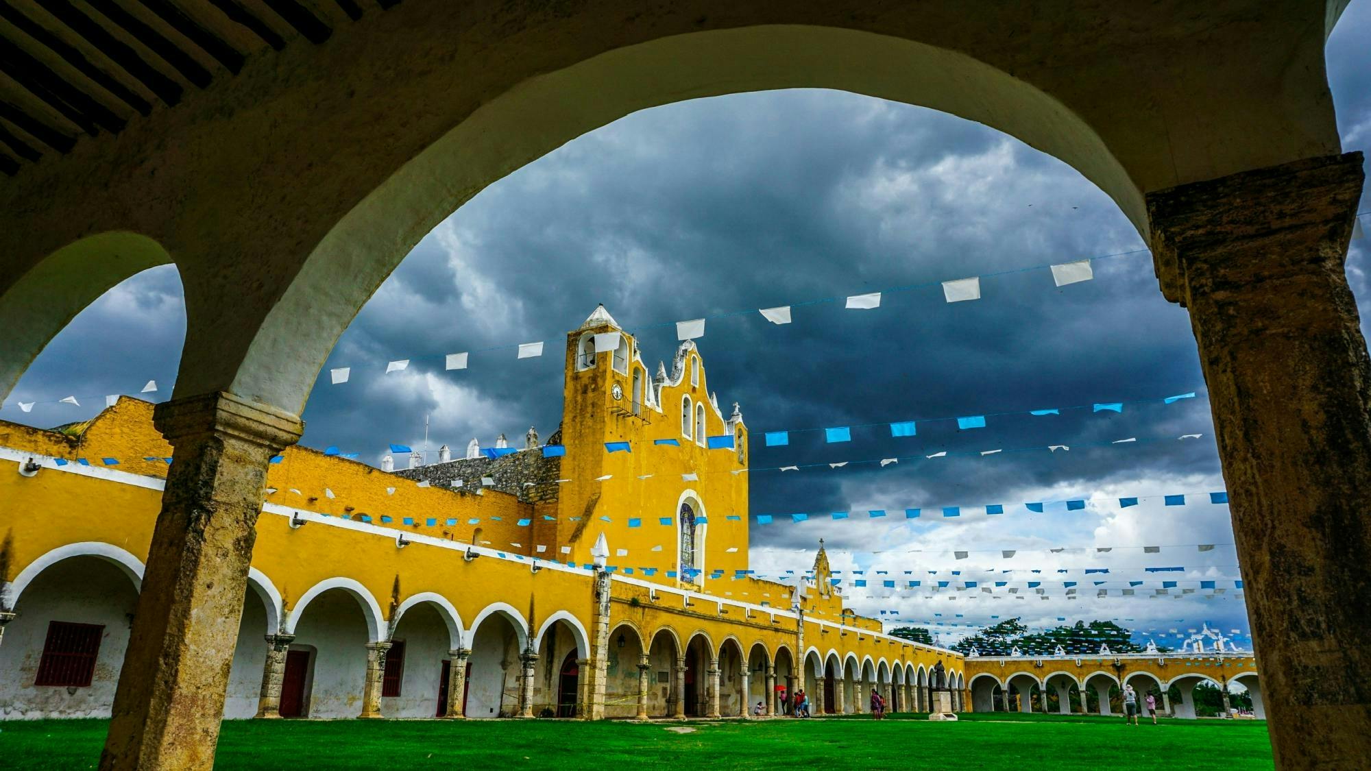 Full-Day Tour to Izamal and Kimbilá With the Maya Train