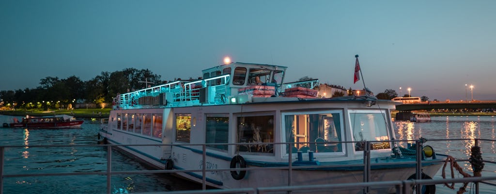 Avondcruise in Krakau op de rivier de Wisla