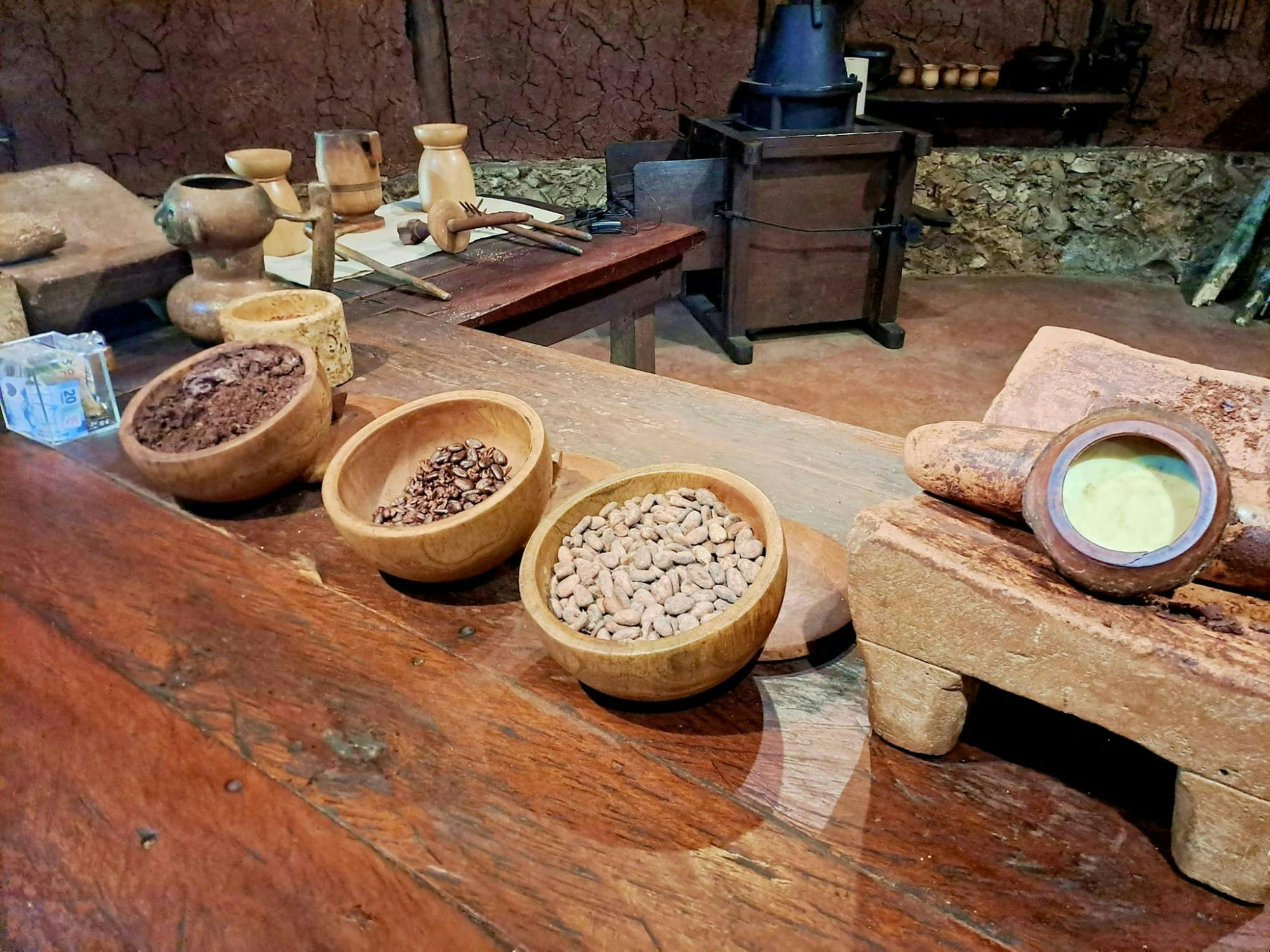 Tour di un giorno intero alle antiche piramidi di Uxmal e al Museo del cacao