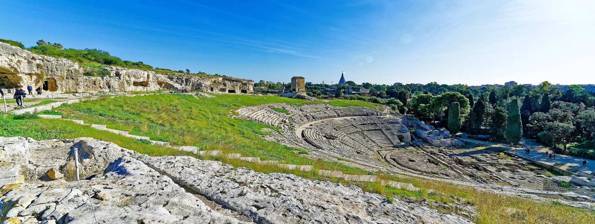 Private Tour of Syracuse's Greek Theatre and Neapolis